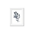 Picture of Blue Leaves IV _GroupedProduct_Rectangle_Portrait_Framed_Matted_