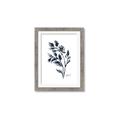 Picture of Blue Leaves IV _GroupedProduct_Rectangle_Portrait_Framed_Matted_