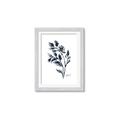 Picture of Blue Leaves IV _GroupedProduct_Rectangle_Portrait_Framed_Matted_