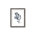 Picture of Blue Leaves IV _GroupedProduct_Rectangle_Portrait_Framed_Matted_