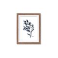 Picture of Blue Leaves IV _GroupedProduct_Rectangle_Portrait_Framed_Matted_