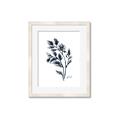 Picture of Blue Leaves IV _GroupedProduct_Rectangle_Portrait_Framed_Matted_