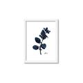 Picture of Blue Leaves V _GroupedProduct_Rectangle_Portrait_Framed_Matted_