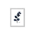 Picture of Blue Leaves V _GroupedProduct_Rectangle_Portrait_Framed_Matted_
