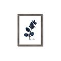 Picture of Blue Leaves V _GroupedProduct_Rectangle_Portrait_Framed_Matted_