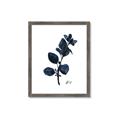 Picture of Blue Leaves V _GroupedProduct_Rectangle_Portrait_Framed_Matted_