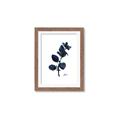 Picture of Blue Leaves V _GroupedProduct_Rectangle_Portrait_Framed_Matted_