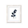 Picture of Blue Leaves V _GroupedProduct_Rectangle_Portrait_Framed_Matted_