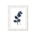 Picture of Blue Leaves V _GroupedProduct_Rectangle_Portrait_Framed_Matted_