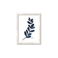 Picture of Blue Leaves VI _GroupedProduct_Rectangle_Portrait_Framed_Matted_