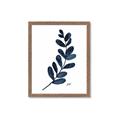 Picture of Blue Leaves VI _GroupedProduct_Rectangle_Portrait_Framed_Matted_