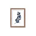 Picture of Blue Leaves VI _GroupedProduct_Rectangle_Portrait_Framed_Matted_