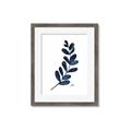 Picture of Blue Leaves VI _GroupedProduct_Rectangle_Portrait_Framed_Matted_