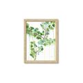 Picture of Green Dripping I _GroupedProduct_Rectangle_Portrait_Framed_Matted_