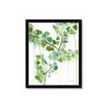 Picture of Green Dripping I _GroupedProduct_Rectangle_Portrait_Framed_Matted_