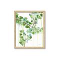 Picture of Green Dripping I _GroupedProduct_Rectangle_Portrait_Framed_Matted_