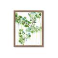 Picture of Green Dripping I _GroupedProduct_Rectangle_Portrait_Framed_Matted_