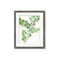 Picture of Green Dripping I _GroupedProduct_Rectangle_Portrait_Framed_Matted_