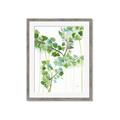 Picture of Green Dripping I _GroupedProduct_Rectangle_Portrait_Framed_Matted_
