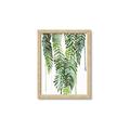 Picture of Green Dripping II _GroupedProduct_Rectangle_Portrait_Framed_Matted_