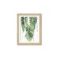Picture of Green Dripping II _GroupedProduct_Rectangle_Portrait_Framed_Matted_