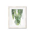 Picture of Green Dripping II _GroupedProduct_Rectangle_Portrait_Framed_Matted_