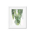 Picture of Green Dripping II _GroupedProduct_Rectangle_Portrait_Framed_Matted_