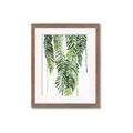 Picture of Green Dripping II _GroupedProduct_Rectangle_Portrait_Framed_Matted_