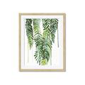 Picture of Green Dripping II _GroupedProduct_Rectangle_Portrait_Framed_Matted_