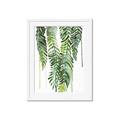 Picture of Green Dripping II _GroupedProduct_Rectangle_Portrait_Framed_Matted_