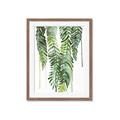 Picture of Green Dripping II _GroupedProduct_Rectangle_Portrait_Framed_Matted_