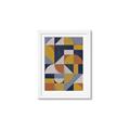 Picture of Seeing Triangle II _GroupedProduct_Rectangle_Portrait_Framed_Matted_