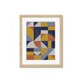 Picture of Seeing Triangle II _GroupedProduct_Rectangle_Portrait_Framed_Matted_
