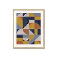 Picture of Seeing Triangle II _GroupedProduct_Rectangle_Portrait_Framed_Matted_
