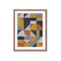 Picture of Seeing Triangle II _GroupedProduct_Rectangle_Portrait_Framed_Matted_