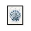 Picture of Blue Seashell _GroupedProduct_Rectangle_Portrait_Framed_Matted_