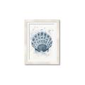 Picture of Blue Seashell _GroupedProduct_Rectangle_Portrait_Framed_Matted_