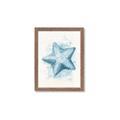Picture of Teal Starfish _GroupedProduct_Rectangle_Portrait_Framed_Matted_