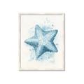 Picture of Teal Starfish _GroupedProduct_Rectangle_Portrait_Framed_Matted_