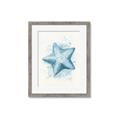 Picture of Teal Starfish _GroupedProduct_Rectangle_Portrait_Framed_Matted_