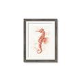 Picture of Coral Seahorse _GroupedProduct_Rectangle_Portrait_Framed_Matted_