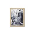 Picture of Abstract With Silver Foil _GroupedProduct_Rectangle_Portrait_Framed_Matted_
