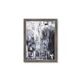 Picture of Abstract With Silver Foil _GroupedProduct_Rectangle_Portrait_Framed_Matted_