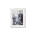 Picture of Abstract With Silver Foil _GroupedProduct_Rectangle_Portrait_Framed_Matted_