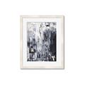 Picture of Abstract With Silver Foil _GroupedProduct_Rectangle_Portrait_Framed_Matted_