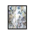 Picture of Green Blue Leaf _GroupedProduct_Rectangle_Portrait_Framed_Matted_