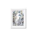 Picture of Green Blue Leaf _GroupedProduct_Rectangle_Portrait_Framed_Matted_