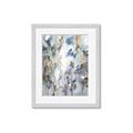 Picture of Green Blue Leaf _GroupedProduct_Rectangle_Portrait_Framed_Matted_