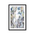 Picture of Green Blue Leaf _GroupedProduct_Rectangle_Portrait_Framed_Matted_