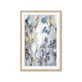 Picture of Green Blue Leaf _GroupedProduct_Rectangle_Portrait_Framed_Matted_